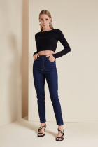 Calça ALLS jeans skinny amaciada 