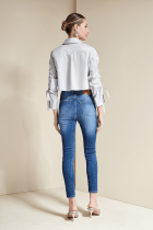 Calça ALLS jeans skinny lav clara denim 