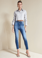 Calça ALLS jeans skinny lav clara denim 