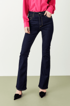 Calça ALLS boot cut jeans regina amaciada 