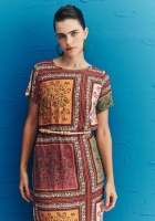 Camisão CaCay com detalhe lateral vinho