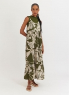 Vestido Cantão alça est blooming 