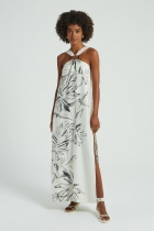 Vestido My Place est floral praiano 