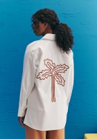 Camisa CaCay oversized com bordado