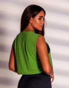 F318A-CROPPED REGATA, TECIDO AERO