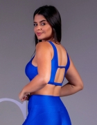 F536-TOP CONFORTO SABRINA, ALCAS RETAS COM DECOTE QUADRADO NAS COSTAS