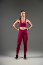 F280-LEGGING FITNESS EM SUPLEX, COM RECORTES