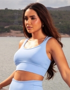 F527SP-TOP COM BASE E ALCAS DUPLAS, TECIDO SUPLEX