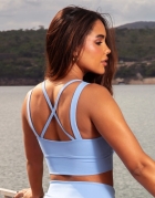 F527SP-TOP COM BASE E ALCAS DUPLAS, TECIDO SUPLEX