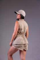 F524-COLETE FITNESS AJUSTAVEL NAS COSTAS