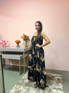 1947 - VESTIDO MIDI - M - BANANEIRA FLO