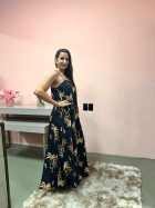 1947 - VESTIDO MIDI - M - BANANEIRA FLO