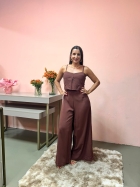 4226G - CALCA PANTALONA - G - VISCOLINHO MARROM