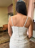 3971P - BLUSA - P - LINHO XADREZ VLH E PT