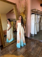 VESTIDO LONGO ALCA ESTAMPADO