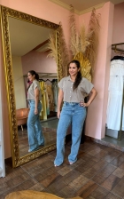 CALCA JEANS RETA