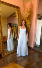 1925 - VESTIDO LONGO VISCOLINHO