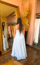 1925 - VESTIDO LONGO VISCOLINHO