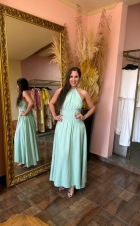 VESTIDO LONGO AMARRACAO CELINA