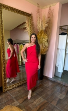 826028 - VESTIDO MIDI ONE SHOUDER