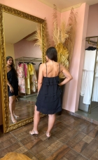 95960 - VESTIDO CURTO BABADOS