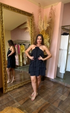 95960 - VESTIDO CURTO BABADOS