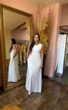 VESTIDO LONGO LINHO