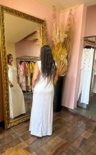 VESTIDO LONGO LINHO